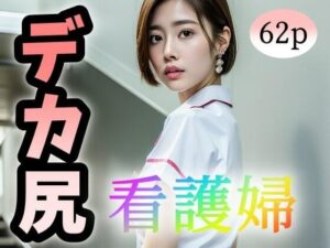 【デカ尻】看護婦(遠くから見つめる) [d_326060]