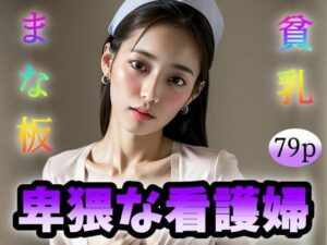 【まな板】【貧乳】卑猥な看護婦(遠くから見つめる) [d_326064]