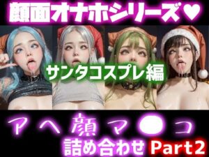 極上顔面オナホシリーズ！オナペ顔マ●コ☆ チンシコし放題 アヘ顔詰め合わせパック サンタコスVersion(フェティシズム ラブ ｜ Fetishism Love) [d_326111]