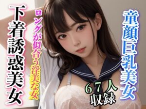 ロングが似合う淫美な女 下着誘惑美女 67人収録(妄想世界) [d_326156]