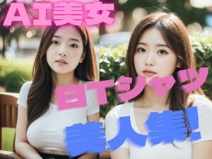 白Tシャツ美人集 AI美女写真集(SUN MOON) [d_326383]