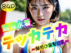 【競泳水着】テッカテカ！〜魅惑の黒髪巨乳(極太バッハ) [d_326697]