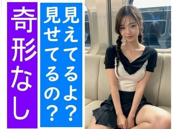 電車の向かい席2〜ツインテOL〜(★マイナーフェチ★の殿堂) [d_327917]