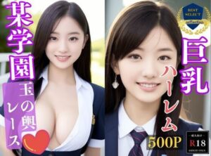 【大容量作品】とある有名学園で夢の制服女子ハーレム〜玉の輿レーススタート(巨乳美女) [d_328089]