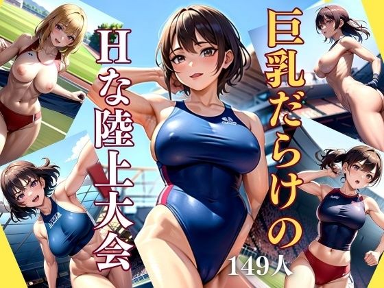 巨乳だらけのHな陸上大会(低価格サークル) [d_328211]