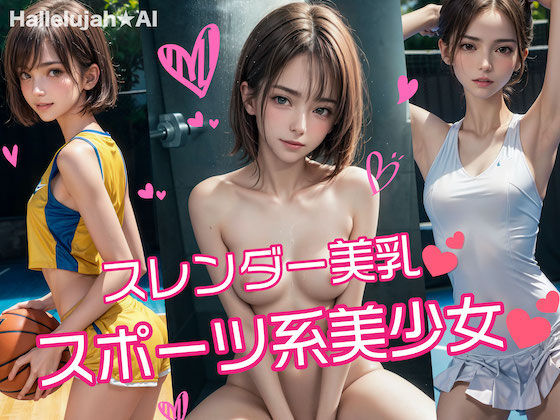 スポーツ系美少女 – スレンダー美乳★【盛り合わせ】(Hallelujah☆AI) [d_328213]