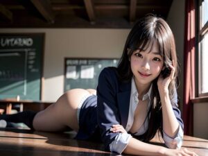 女子校生との淫らな放課後(きな粉餅) [d_328374]