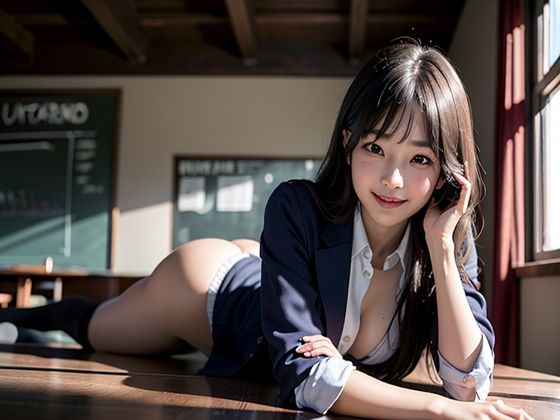 女子校生との淫らな放課後(きな粉餅) [d_328374]