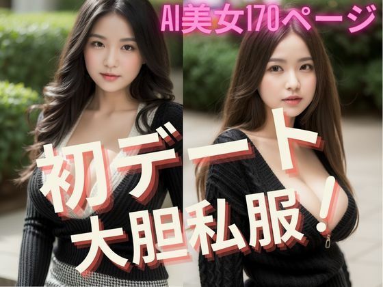 初デート大胆私服 AI美女写真集(SUN MOON) [d_328811]