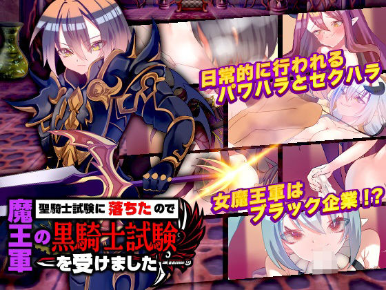聖騎士試験に落ちたので魔王軍の黒騎士試験を受けました(殿方温泉) [d_328902]