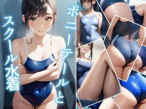 ポニーテールとスクール水着(ミックス ステーション) [d_329370]