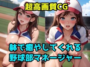 躰で癒やしてくれる野球部マネージャー(シコってAI) [d_330087]