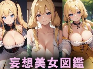 巨乳ブロンド美女【妄想イラスト美女図鑑vol.42】(AIイラスト美女研究所) [d_330287]