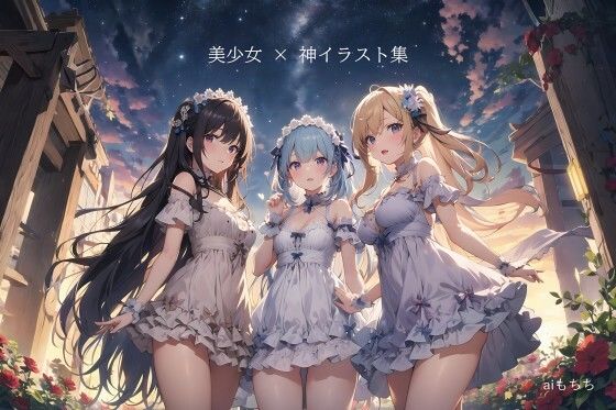 美少女×神イラスト集(aiもちち) [d_330542]