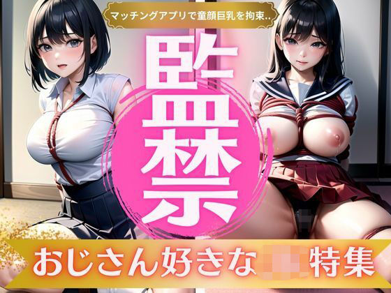 マッチングアプリで童顔巨乳に出会い監禁拘束！おじさん好きなJK特集スペシャル(激安変態仮面) [d_330639]
