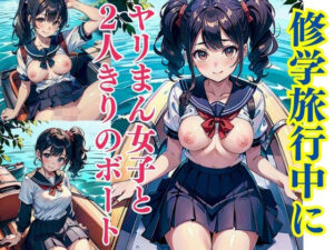 修学旅行中に憧れのヤリまん女子と二人きりのボートで大興奮！(今だけ特価セールLABO) [d_330902]