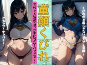 童顔くびれ〜学校で人気の女子が家にきた〜コスプレ姿のくびれが半端じゃないGカップ(大人の妄想教科書) [d_331269]