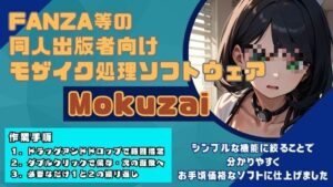 モザイク処理効率化ソフト「Mokuzai」(スタジオ アプリ) [d_331547]