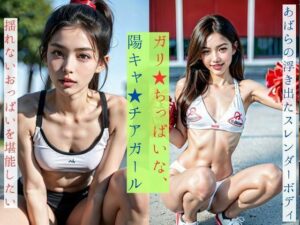 あばらの浮き出たスレンダーボディ ガリちっぱいな陽キャチアガール 揺れないおっぱいを堪能したい(TKG) [d_331605]