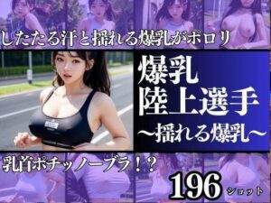爆乳陸上選手 乳首ポチッノーブラランナー 滴る汗と揺れる爆乳(200円出版) [d_331812]