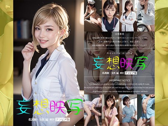 妄想映写 看護師・女医編 ＃01 グラビア版(Magical Dandy) [d_331864]