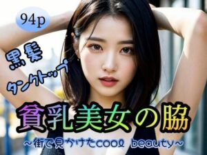 【黒髪】【タンクトップ】貧乳美女の脇〜街でみかけたcool beauty〜(pinkfiles) [d_331977]