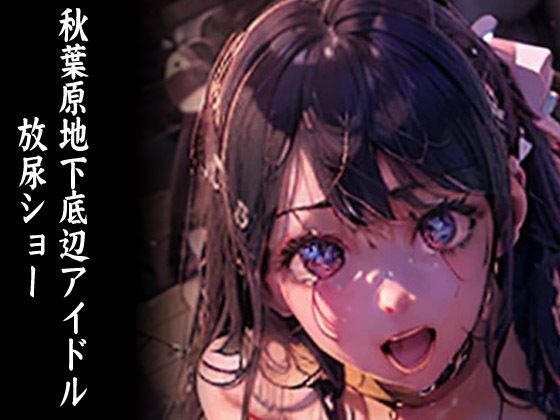 人間ジャンク 秋葉原地下底辺アイドル放尿ショー(サクマのアトリエ) [d_332080]