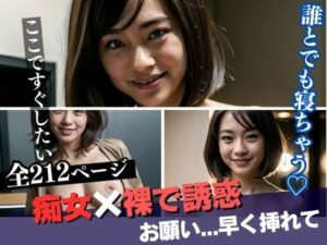 「おちんちんそのまま入れて！！！！」とおねだりするのは誰とでも寝ちゃう変態痴女だった・・・！巨乳おっぱいを揺らして裸で誘われたぼくは・・・」(ミス・チェリー) [d_332564]