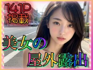 美女の屋外露出(大好物は美少女です) [d_332612]