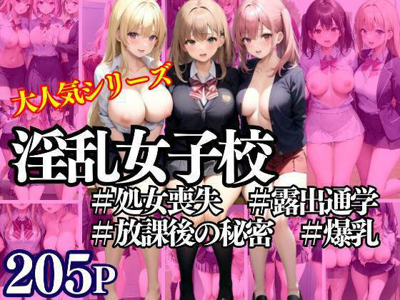 淫乱女子校 ＃処女喪失＃露出通学＃放課後の秘密＃爆乳試験(美少女PRO) [d_332657]