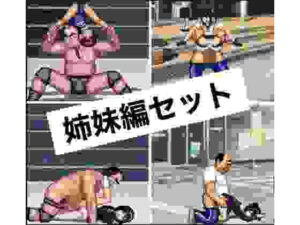 エッチなアップデート型格闘ゲーム〜姉妹編セット(WOLF) [d_334167]