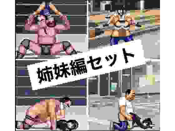 エッチなアップデート型格闘ゲーム〜姉妹編セット(WOLF) [d_334167]