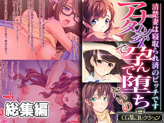 アナタ以外で孕んで堕ちたいの 〜清楚妻は寝取られ済のビッチです〜【CG集コレクション】(どろっぷす！) [d_338508]