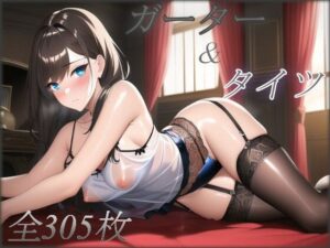 ガーターXタイツ(AIのグラビアギャル図鑑) [d_258009]