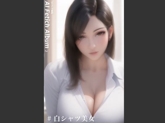 AI Fetich Album ＃2 白シャツ美女(やなせ) [d_285015]