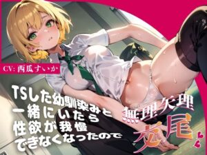 【期間限定110円】TSした幼馴染みと一緒にいたら性欲が我慢できなくなったので無理矢理交尾♪【オホ声絶頂】(楽園指定都市) [d_321490]