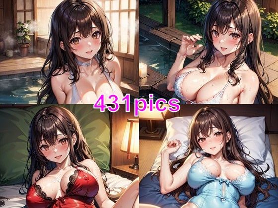 不倫旅行に連れてきた人妻にいろんなカッコをさせてみたCG集(妄想サチュレーション) [d_333700]