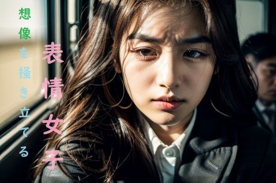 想像を掻き立てる表情女子(春巻の具) [d_334007]