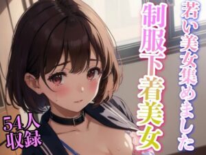 制服下着美女 若い美女集めました(妄想世界) [d_334162]