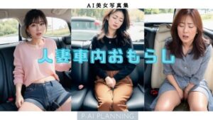 人妻車内おもらし(P-AI planning) [d_334241]