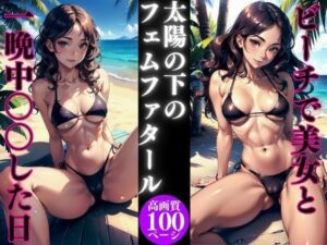 太陽の下のフェムファタール(AI美女LABO.6) [d_334458]