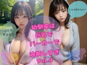 幼馴染は巨乳でパーカーで油断しすぎ vol，4(ひいろAI美女) [d_334892]
