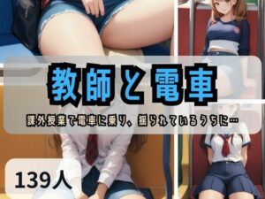 教師と電車-課外授業で電車に乗り揺られているうちに-(あいあい) [d_335387]