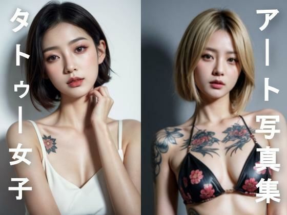 おしゃれヌード・タトゥー女子写真集(最近肩こってる) [d_336904]