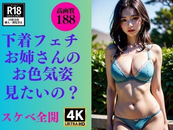 【下着マニア】お姉さんのお色気姿見たいの？(妄想美女LAB) [d_337341]