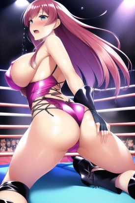 リングでいじめられるお姉さん(Fass) [d_337584]