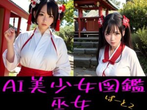 ［AIグラビアイラスト集］ AI美少女図鑑 巫女 part.2(Delusional AI Workshop) [d_337738]