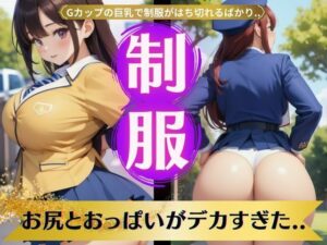 Gカップの巨乳で制服はち切れる！お尻とおっぱいデカすぎた美尻特集！(セクシーダイナマイト企画) [d_337873]