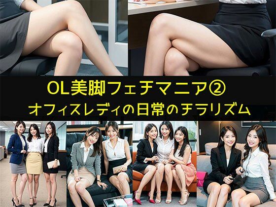 【OL美脚フェチマニア2】オフィスレディの日常のチラリズム(リアル日替わりさん) [d_338576]