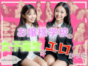 お嬢様学校の女子校生はエロかった？(Cyber Glow 凛) [d_338643]